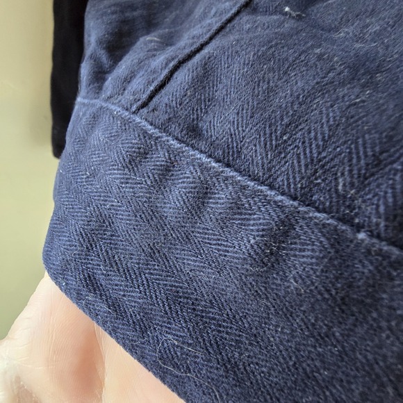 Womens CJ Banks Christopher & Banks Blue Purple denim jacket Size X Western - Picture 2 of 9